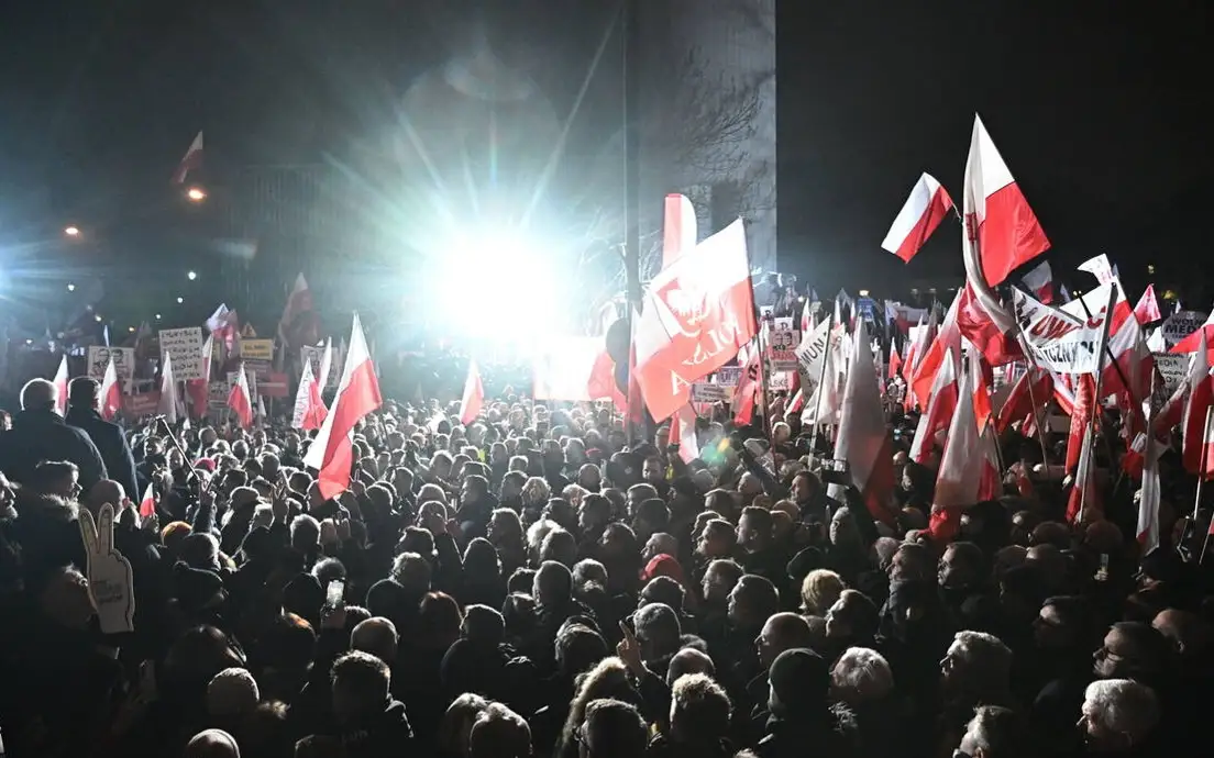 Акція опозиції в Варшаві 11 січня