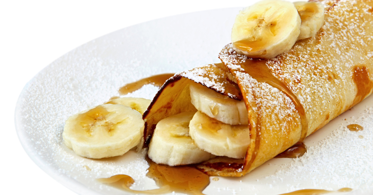 Бананові млинці - рецепт