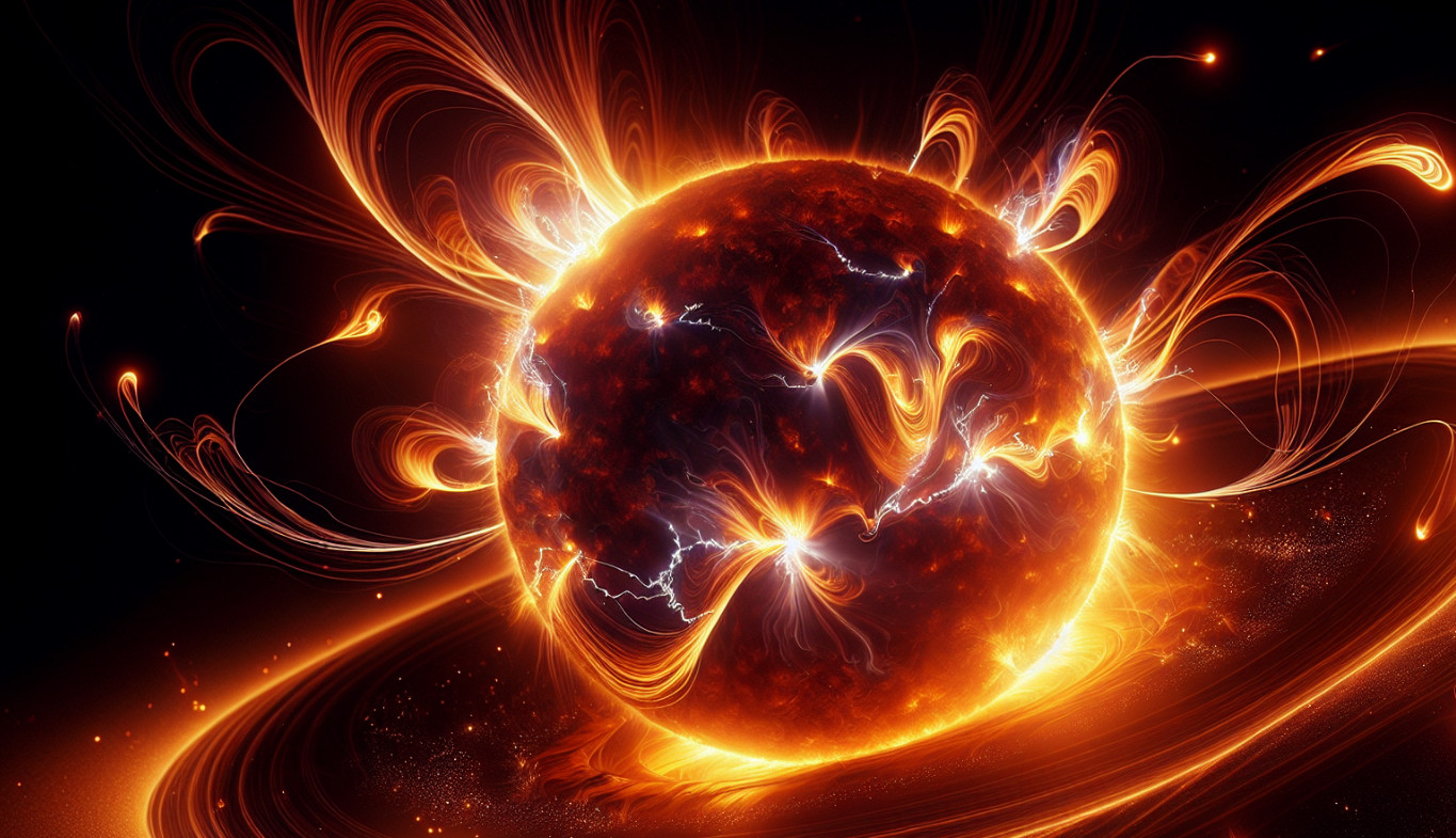 Магнітні бурі в лютому 2024